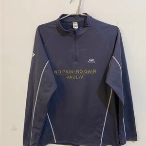 Hailang Men's Gray Long Sleeve Shirt